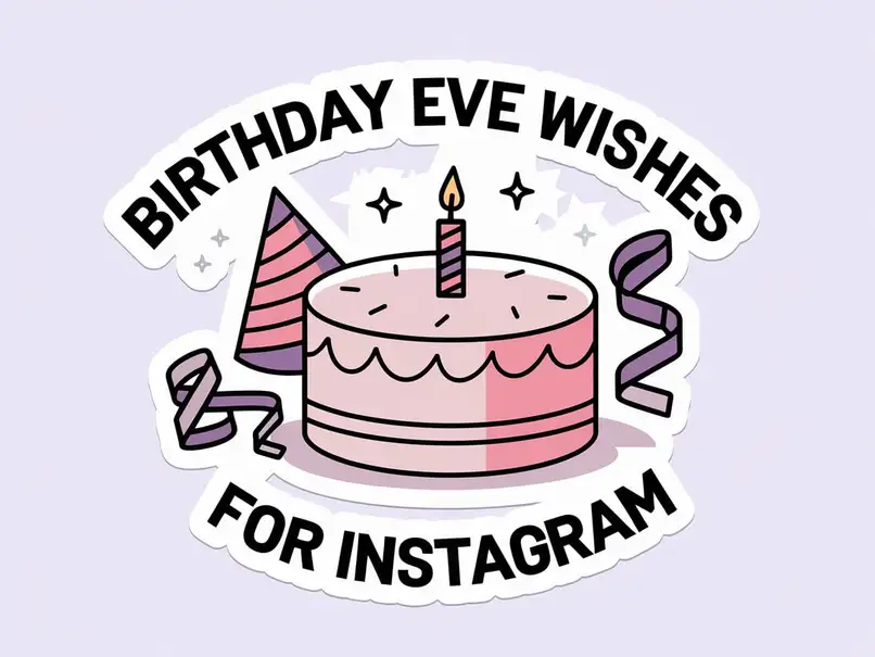 Birthday Eve Wishes For Instagram