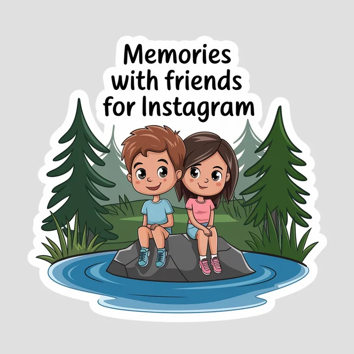 Memories with Friends Quotes for Instagram