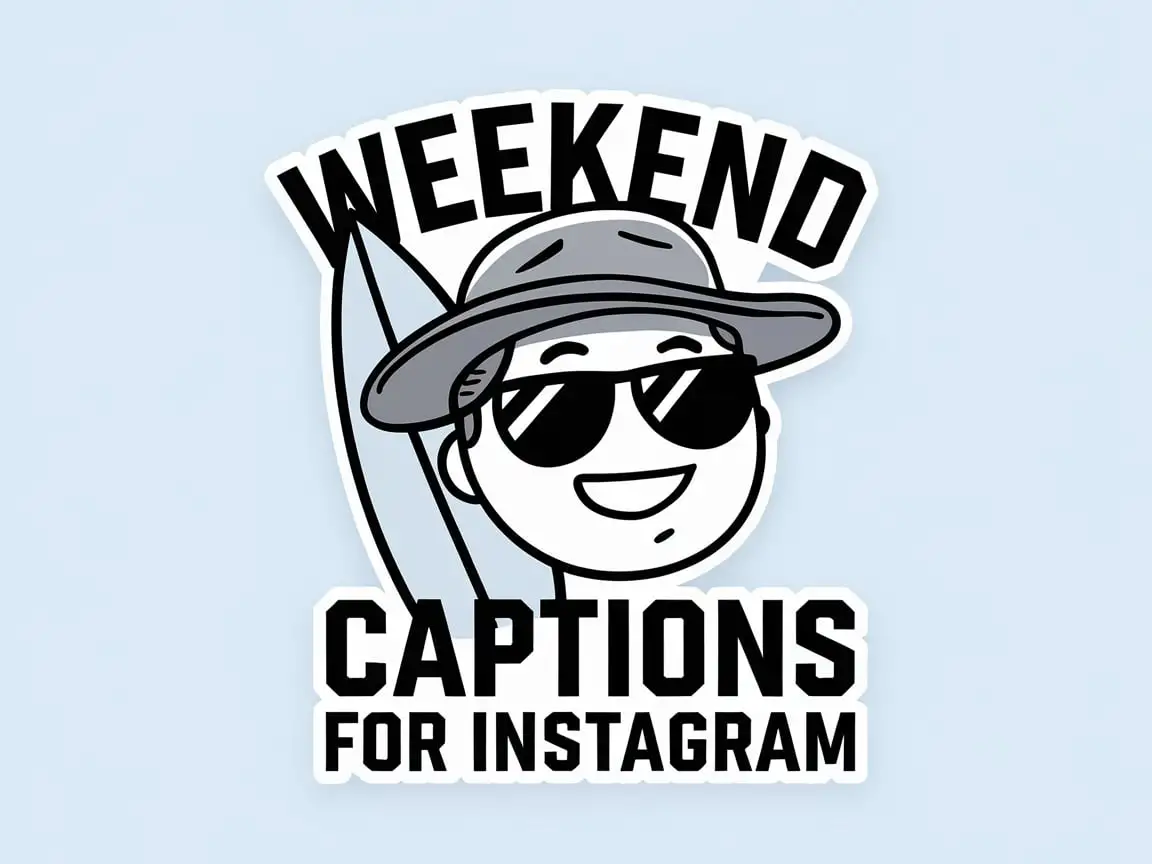 Weekend Captions for Instagram