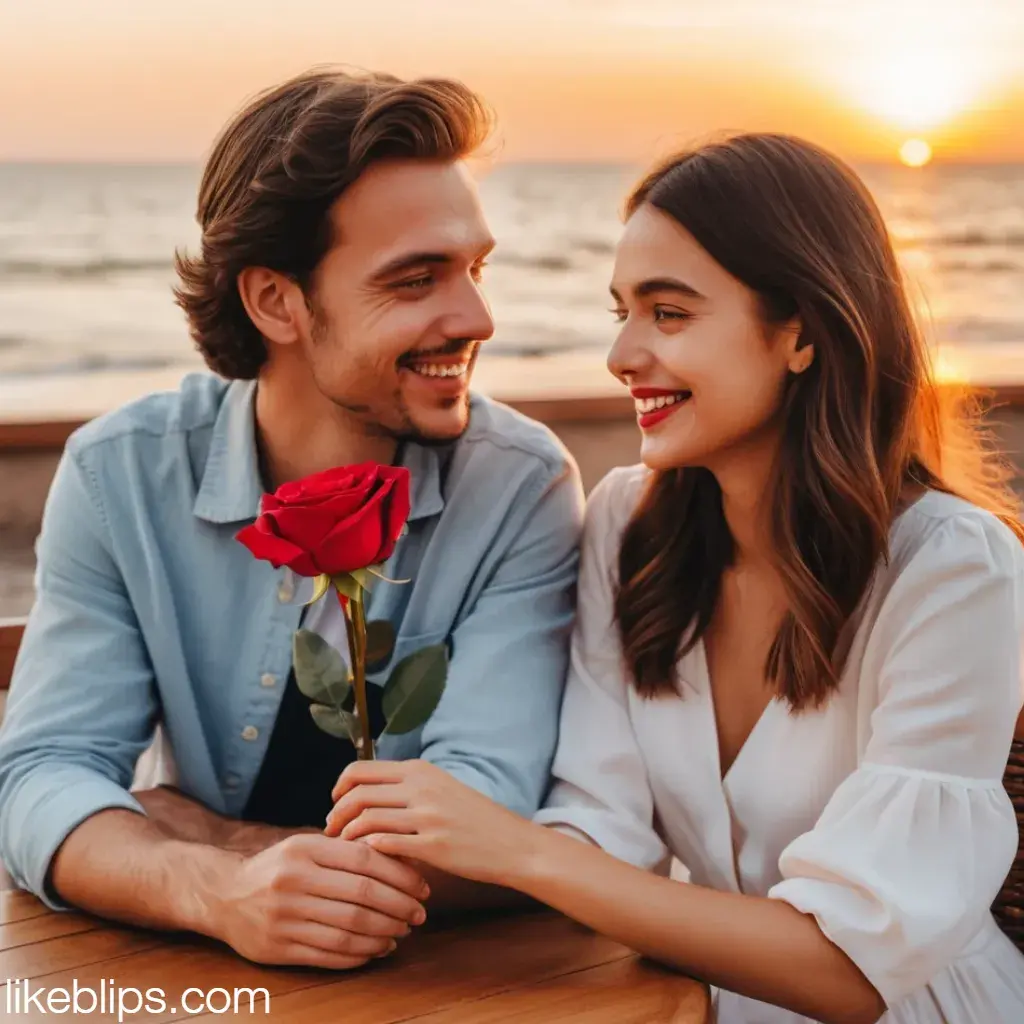 Rose Day Captions for Couples