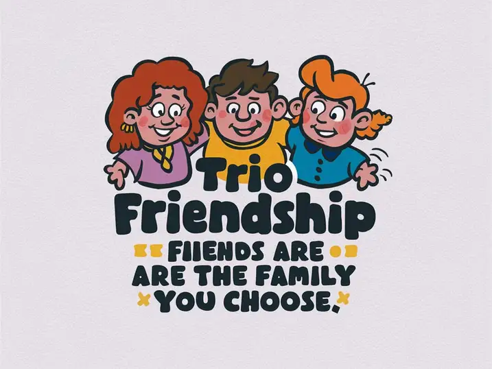Trio Friendship Quotes