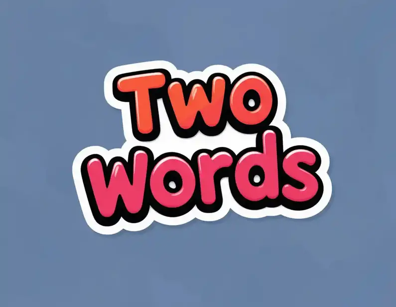 Two Words Quotes